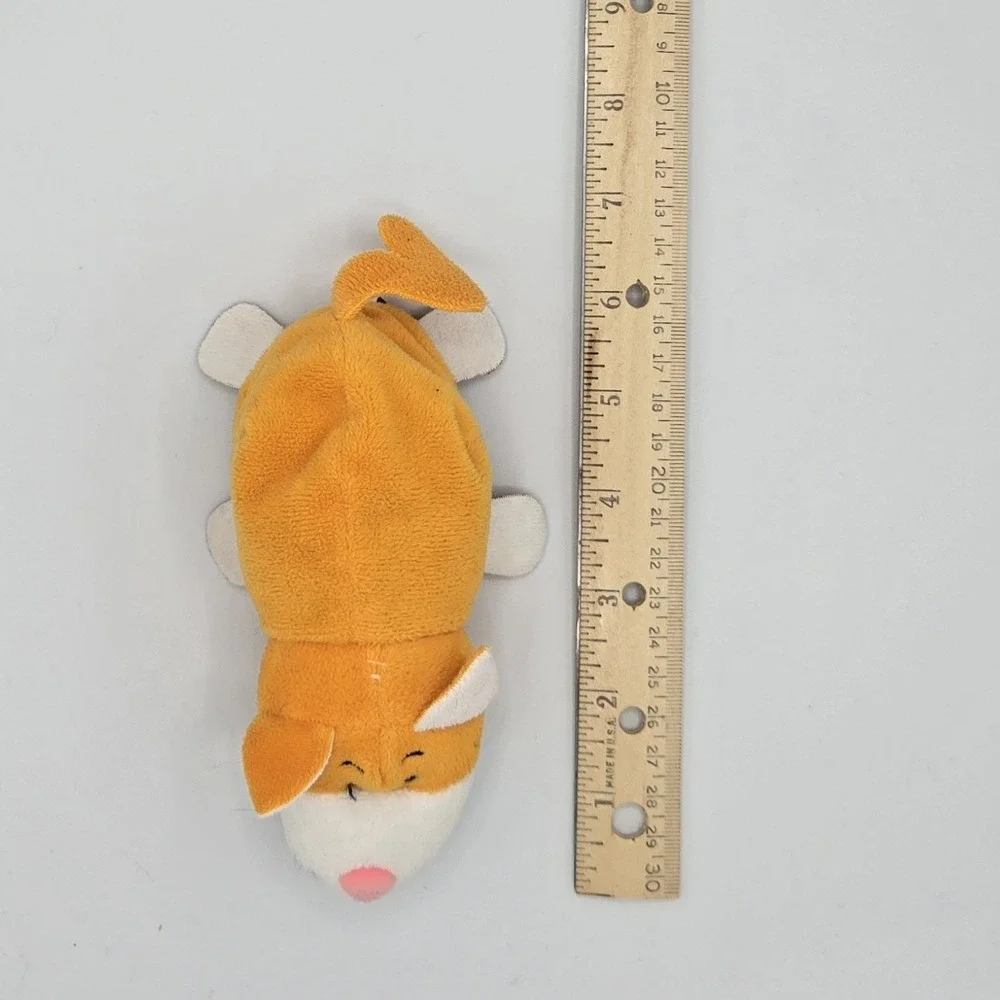 Jay‎ Play Little Flip Zees Plush Dog Cat Brown Orange Yellow